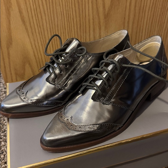 Metallic Oxford Brogues - Picture 1 of 4